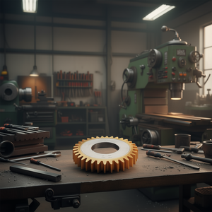 Fresa de disco normal Fervi, cuchilla de corte HSS N36 URSS 2030 4216 M3.25 Z31 207.4 - Product Image 3