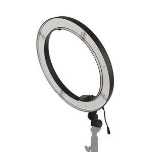 RL-18 Anneau lumineux LED dimmable de 18 pouces 55W pour maquillage, éclairage d'appoint pour artistes, vidéastes et photographies - Product Image 2