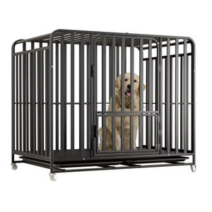 Cages pour chiens Cages pliables pour grands chiens Cage en métal fermée en acier inoxydable solide pour l'extérieur - Product Image 5