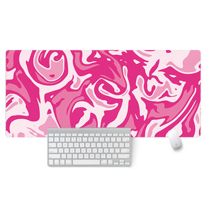<strong>Pink</strong> Desk Accessories XXL Mouse Pad Custom Gaming Desk Mats Computer Keyboard Pads Anti-slip Rubber Base <strong>Mousepad</strong> Souris - Product Image 6