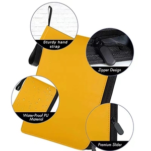 Porte-cartes de collection Charizard en cuir PU, 900 400 4 9 poches, avec fermeture éclair, grande capacité, pliable - Product Image 5