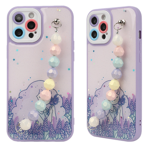 Cover Antiurto per Telefono Colorata in PC TPU con Braccialetto per iPhone 14 15 13 e Samsung Fundas Cover De Celular All'Ingrosso - Product Image 4