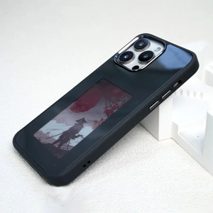 เคสโทรศัพท์ QY NFC LED Smart E Ink เคสโทรศัพท์สำหรับ iPhone NFC 16 15 14 PRO MAX - Product Image 1