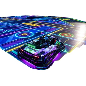 Nouveau parc d'aventure intérieur pour enfants, aire de jeux, manèges, voitures tamponneuses, expérience de karting interactif avec projection - Product Image 3