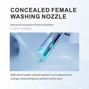 โถสุขภัณฑ์อัตโนมัติ VIVI <span class=keywords><strong>VX200</strong></span> รุ่นทันสมัย พร้อมระบบชำระล้างอัตโนมัติ ควบคุมด้วยระบบอิเล็กทรอนิกส์ ทำความสะอาดด้วยแรงดันน้ำสูง ระบบชำระล้างคู่ - Product Image 5