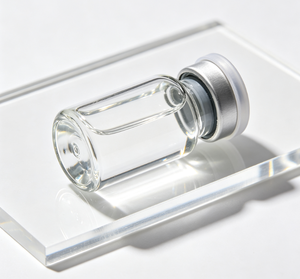 Botellas Pequeñas de Vidrio Borosilicato Transparente con Tapas de Aluminio Plateadas, Envases Herméticos con Cuello Prensado - Product Image 3