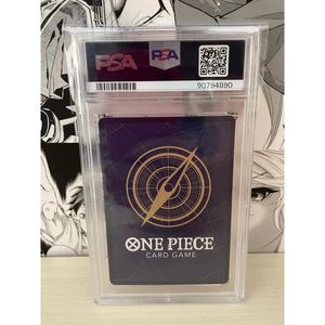 Juego de Cartas One Piece, Colección Premium UTA, Film Red P-033, PSA8, Material de Papel Estándar - Product Image 1