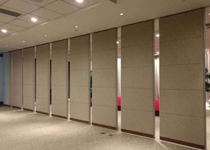 Chất lượng cao Thiết kế hiện đại có thể thu vào di động phân vùng Hệ thống cách âm cho các trường học phòng khách nhà thờ tiệc hội trường Melamine - Product Image 5