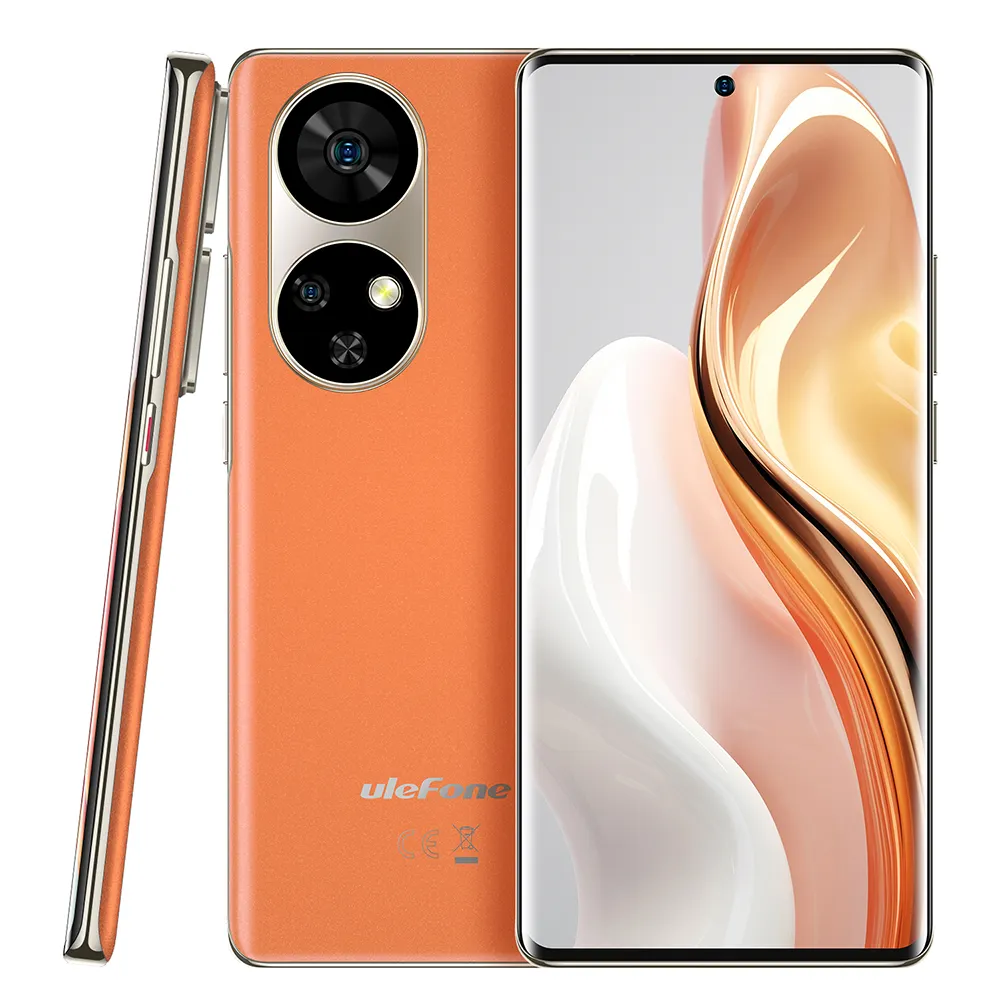 Ulefone Note 17 Pro Amoled Gebogen Scherm 6.78Inch Fhd + 24Gb 256bg Snel Opladen 108mp Nfc 4G Smartphone