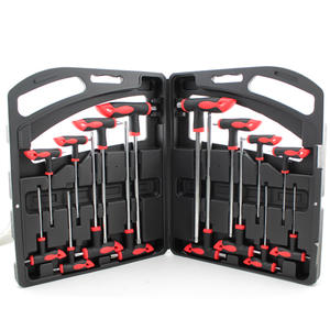 Juego de destornilladores 16PCS Mango en T Punta de bola hexagonal y llave de <span class=keywords><strong>estrella</strong></span> Bit Socket Torx Allen Ball End para mecánico automotriz - Product Image 2