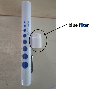 Medico blu Cobalto filtro torcia penna ottica per esame - Product Image 4