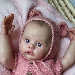 Kit <span class=keywords><strong>de</strong></span> matelas à langer pour garçon Nacido Full Twin Clothes Real Girl Boy Black Newborn Toddle Sale Nacido Reborn Dolls Baby - Product Image 2