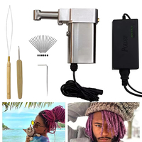 Machine automatique professionnelle pour la fabrication d'extensions capillaires, de tresses, de dreadlocks et de boucles, avec roulement en acier industriel