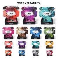 Caja de Cartón Corrugado Negro Mate Biodegradable y Ecológica Personalizada, Cierre Magnético, Forro de Esponja, Impresión a Cuatro Colores