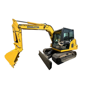 Mini excavatrice hydraulique utilisée de KOMATSU PC70-8x représentation parfaite PLC de petite taille de pompe à engrenages de moteur de noyau de Cummins Engine - Product Image 5