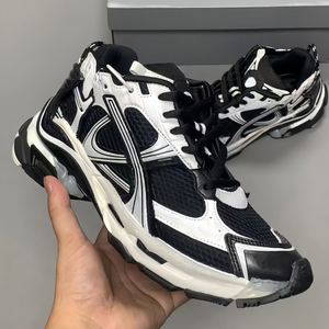 Chaussures pour hommes élégantes de haute qualité, baskets en cuir épaisses pour hommes et femmes, chaussures de course et de marche respirantes de luxe de créateurs - Product Image 2