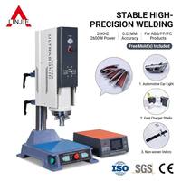LINJIE 20KHZ 2600W Otomatik Ultrasonik Plastik Tabela Kaynak Makinesi Sıfır Durumda CE Sertifikalı 110V/220V Motor Yağ Kovası
