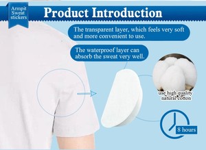 Offre Spéciale : Coussinets absorbants <span class=keywords><strong>anti</strong></span>-transpiration pour aisselles, patchs jetables <span class=keywords><strong>anti</strong></span>-transpirants pour hommes et femmes, idéaux pour l'été - Product Image 6