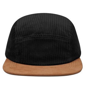 Gorra de béisbol plana con logotipo personalizado, gorra de campamento de 5 paneles, gorra de pana para mujer, de 5 paneles <span class=keywords><strong>Camper</strong></span> gorra de, sombreros deportivos de pana para <span class=keywords><strong>hombre</strong></span>, sombrero de 5 paneles - Product Image 5