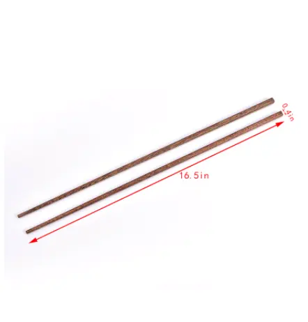 OEM Free Ship 42 cm Länge Frittieren Küchengeräte Nudel Essstäbchen Food Sticks Chinesische Art verlängern Hot Pot Holz kochen