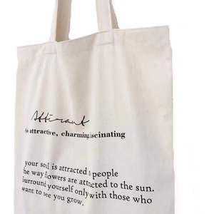 Wholesale Custom Printed Recycle <b>Plain</b> Organic Cotton <b>Canvas</b> Tote Bag Bulk <b>Large</b> Reusable <b>Canvas</b> Cotton Shopping Bag With logo - Product Image 4