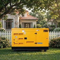 20KW 25KVA Cummins Schallgedämpfter Dieselgenerator für Haus, Werkstatt, Villa, Bauernhof, Büro, 3-Phasen 220V 380V CE ISO