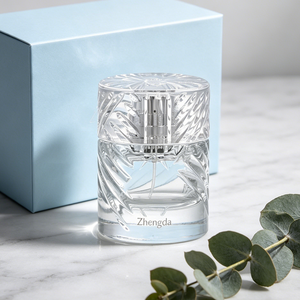 Bouteille en verre transparente cylindrique de 50 ml et 100 ml pour le stockage de parfums <span class=keywords><strong>à</strong></span> <span class=keywords><strong>domicile</strong></span> et en voyage, flacon de parfum de 100 ml - Product Image 3