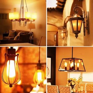 <span class=keywords><strong>Ampoule</strong></span> LED tubulaire courte en forme de <span class=keywords><strong>tube</strong></span> T45 Filament E26 <span class=keywords><strong>E27</strong></span> 2200K 2700K 6500K Ampoules LED à intensité variable - Product Image 4