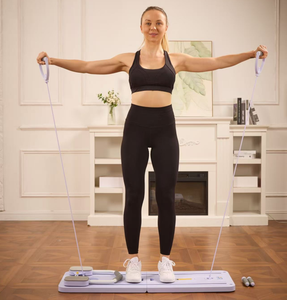 Vente flash : Planche de Pilates pliable multifonctionnelle portable avec une capacité de 200 kg pour le renforcement du tronc et des exercices abdominaux - Product Image 2
