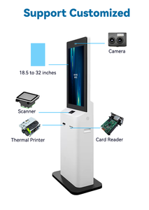 Kiosque à écran tactile pour hôtel, machine de paiement par carte de crédit, kiosque d'auto-enregistrement, terminal de service en libre-service pour hôtel, reconnaissance de carte d'identité - Product Image 3
