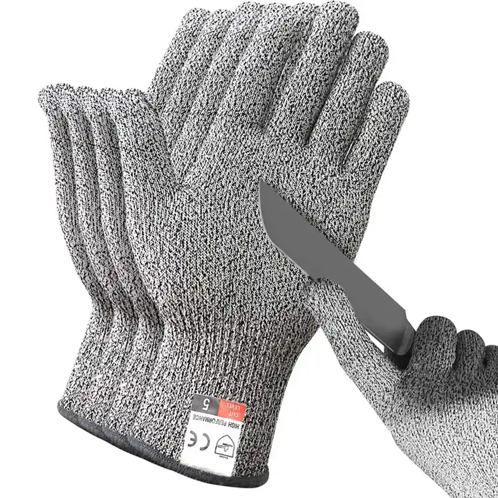 Une paire de gants anti-coupure grade 5, cuisine de qualité