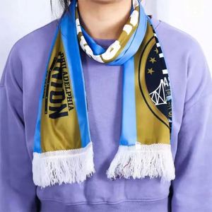 Écharpe multifonction pour hommes en satin polyester, avec impression de logo personnalisée, pour les événements sportifs de football - Product Image 3