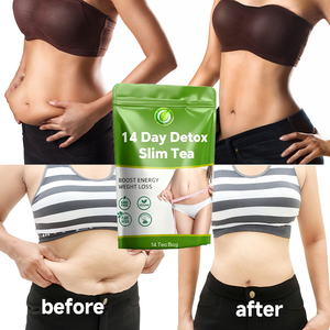 Thé minceur pour le ventre Clqq Organic 14 jours, plantes naturelles pour adultes, étiquette privée, détoxification du corps - Product Image 2
