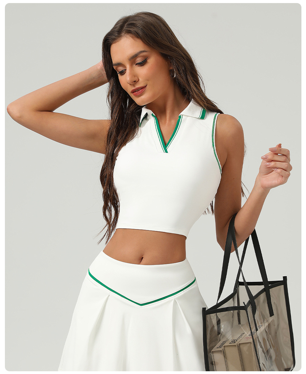 2-Piece Activewear Skirt (2513): back view showing construction, seams and support