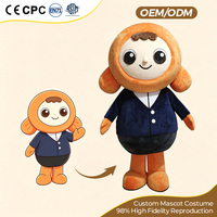 Costume de Mascotte Personnalisé en Peluche Fruits Pêche Litchi, Personnage de Dessin Animé, Tenues de Cosplay, Costumes de Spectacle pour Fêtes, Costumes de Mascotte