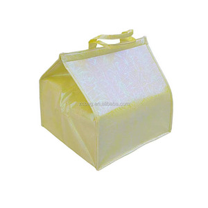 3d Escudo de papel de aluminio interior de espuma plegable bien aislar manejar bolsa de pastel de bolsa de la cadena de frío de transporte - Product Image 6