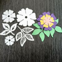Matrices de découpe et moules artisanaux européens et américains pour quilling, découpe de papier fin, nouveaux motifs de pétales, gravure en acier au carbone