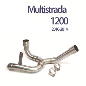 Silencieux d'Échappement en Acier Inoxydable pour <span class=keywords><strong>Ducati</strong></span> Multistrada 1200 <span class=keywords><strong>1200S</strong></span> 2010-2014 - Product Image 4