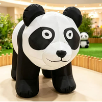 Mascotte gonflable personnalisée en forme de panda, personnage de dessin animé pour la publicité, les événements de parc et la décoration de festivals