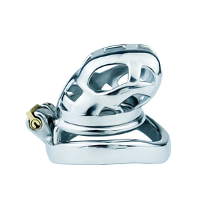 BDSM大人のおもちゃ屋ステンレス鋼の純血種ケージ4つのリングが付いている男性の純血種デバイス男性のための大人の大人のおもちゃのギフト - Product Image 3