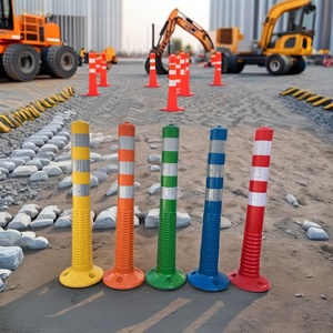 Paletto di Segnalazione Stradale da 750mm, Delineatore con Molla per Sicurezza del Traffico - Product Image 6