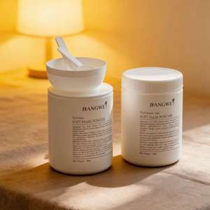 Colágeno de Moléculas Pequeñas en Polvo, 300g, Mascarilla Facial de Espirulina Hidratante y Blanqueadora para Piel Mixta - Product Image 6