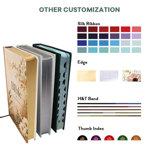 <span class=keywords><strong>Biblia</strong></span> de Alta Calidad <span class=keywords><strong>con</strong></span> Diseño de Cubierta Personalizado, Edición Hecha a Mano, <span class=keywords><strong>Letras</strong></span> <span class=keywords><strong>Rojas</strong></span> en PU, Borde Dorado - Product Image 4