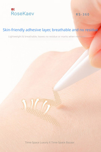 OEM ODM Bande adhésive en dentelle pour paupières doubles, design incurvé <span class=keywords><strong>à</strong></span> angle vif, imperméable, résistant <span class=keywords><strong>à</strong></span> la transpiration, respirant, naturel, longue durée de maintien - Product Image 5