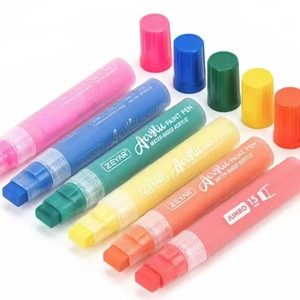 Set di Pennarelli Acrilici M10 Personalizzabili con Logo, Grande Capacità, 6 Colori, per Disegno, Acquerello, Pittura Artistica e Fai-da-Te - Product Image 1