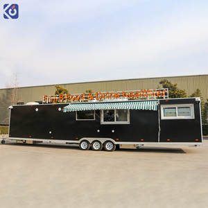 CAMPTRL Large Food Truck Trailer Fast Mobile Kitchen Pizza Coffee Food <strong>Cart</strong> BBQ Bakery Catering Food Trailer - Product Image 2