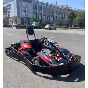 <span class=keywords><strong>Karting</strong></span> de Competición para Adultos, Vehículo de Gasolina de Cuatro Ruedas, Coche de Derrape Individual/Doble, Coches de Choque para Áreas Panorámicas/Campo, 200cc - Product Image 4