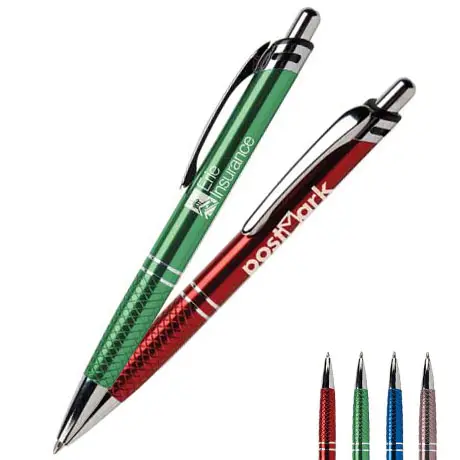 RS высококачественный рекламный подарок с индивидуальным логотипом алюминиевая рекламная металлическая ручка-лазерная гравировка печатная металлическая шариковая ручка