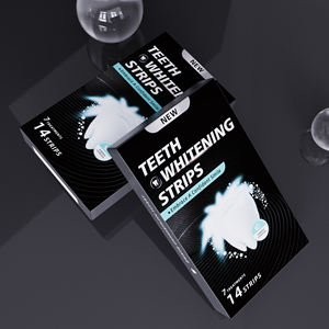 Enzima de carbón de bambú, humo fresco y eliminación de manchas de té, parches dentales blanqueadores, tiras blanqueadoras HP - Product Image 3