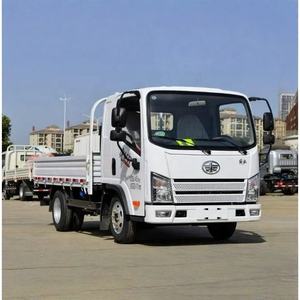 品牌FAC 3吨4吨厢式货车4*2 LHD柴油货箱卡车栅栏卡车最便宜的价格 - Product Image 2